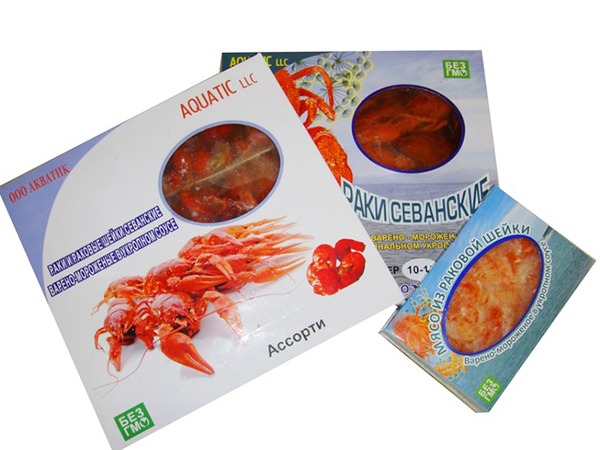 Раки в ассортименте в Рязани