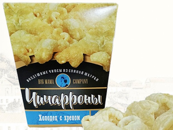 Чичарроны со вкусом холодца и хрена в Рязани