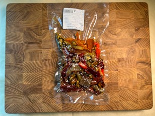 Ведро Ржаные гренки  с беконом: Морской коктейль (250 гр.)