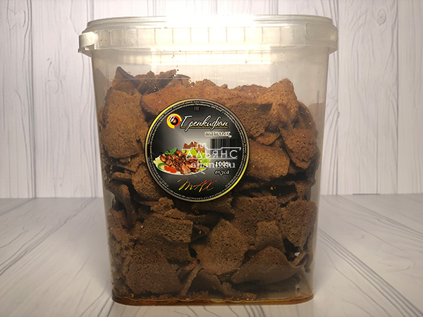 Ржаные гренки со вкусом шашлыка в Рязани