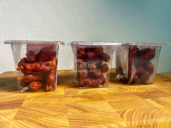 Колбаски МИНИ с сыром с/к (100 гр) в Рязани