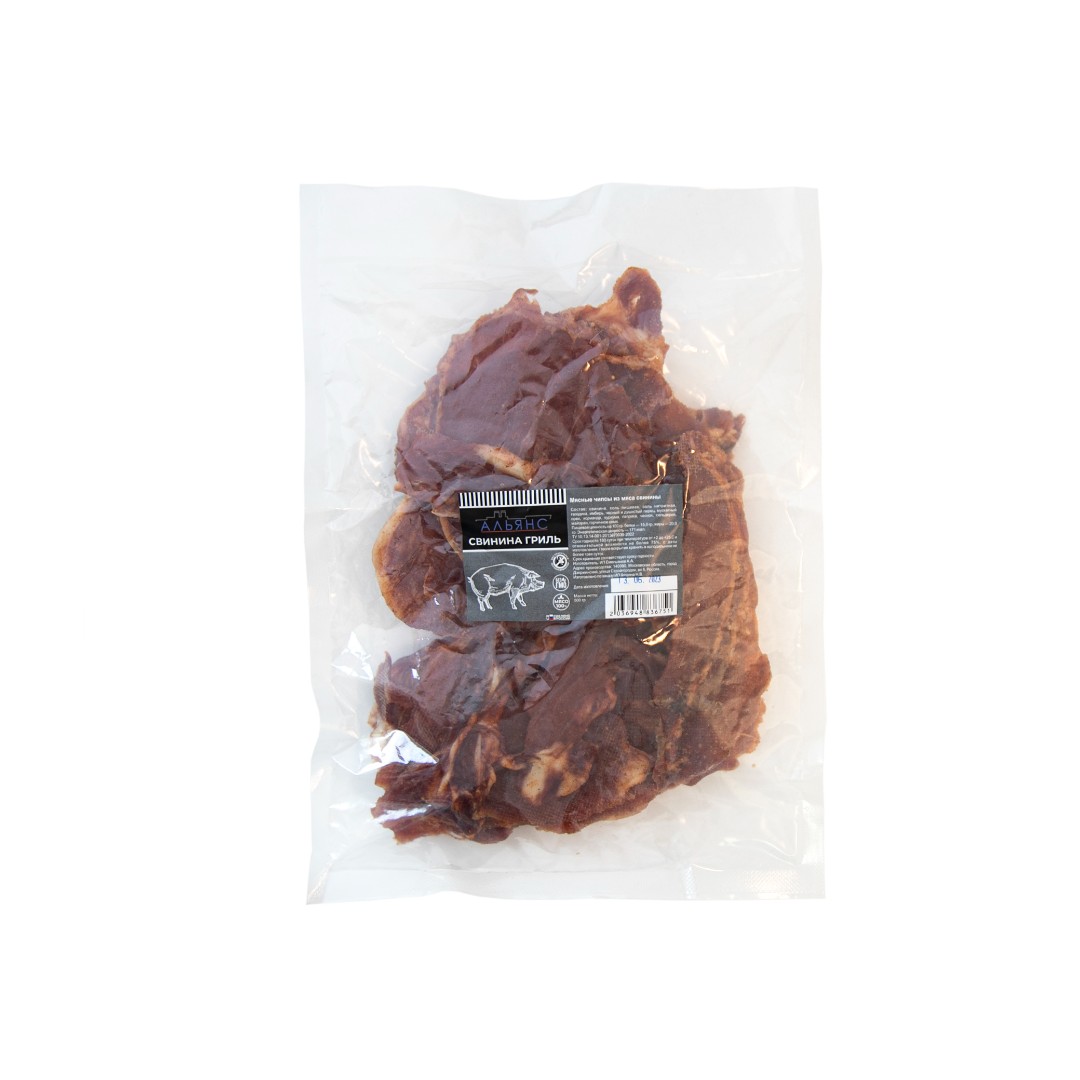 Мясо (АЛЬЯНС) вяленое свинина гриль (500гр) в Рязани