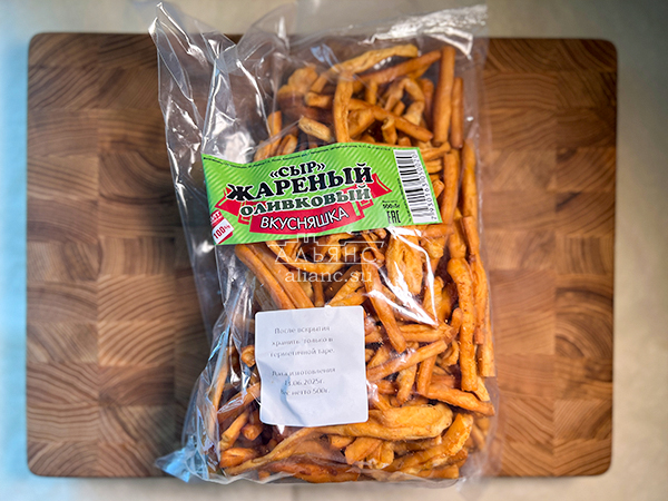 Жареный сыр "ВКУСНЯШКА" (Оливковый) 500гр. в Рязани