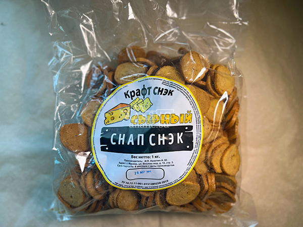 Снапсы ПШЕНИЧНЫЕ "Сыр" в Рязани
