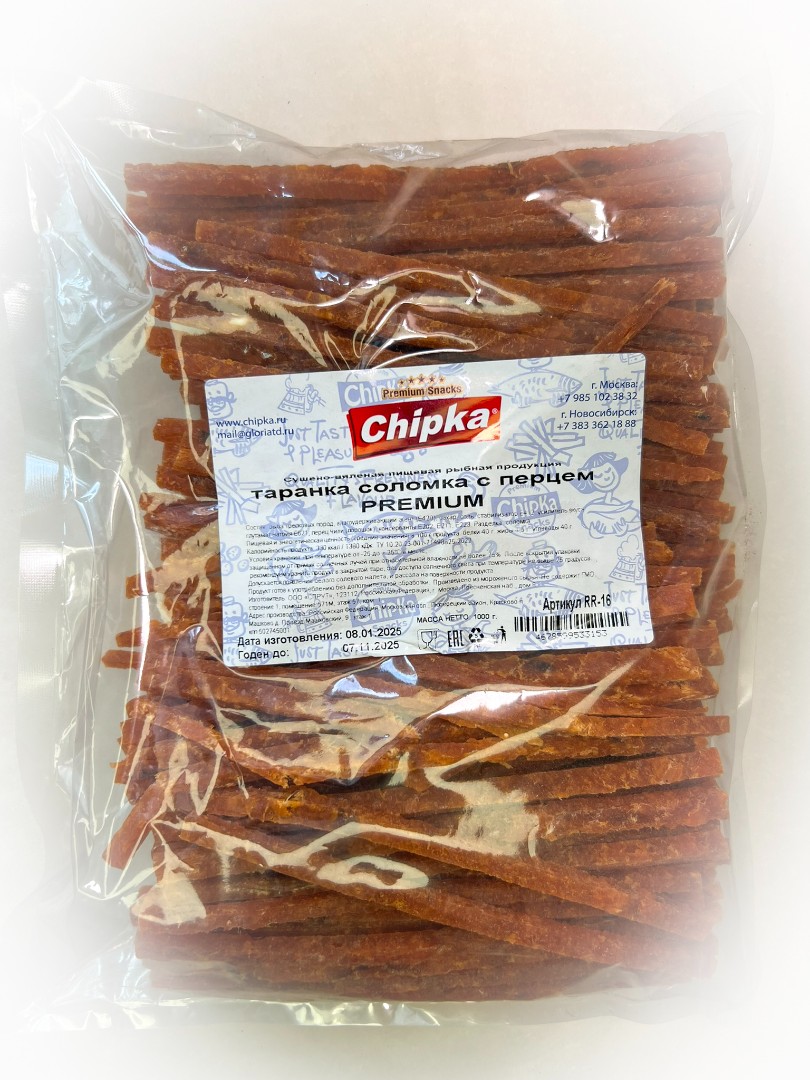 Таранка с перцем (соломка) (Chipka ПРЕМИУМ) в Рязани