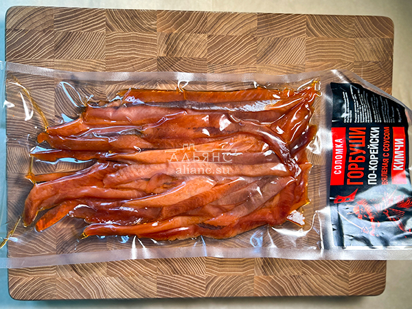 Горбуша соломка по-корейски в Рязани