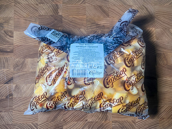 Сыр 1 кг ГОРНЫЙ СЫРОВАР (Бочонок копчёный с паприкой) в Рязани