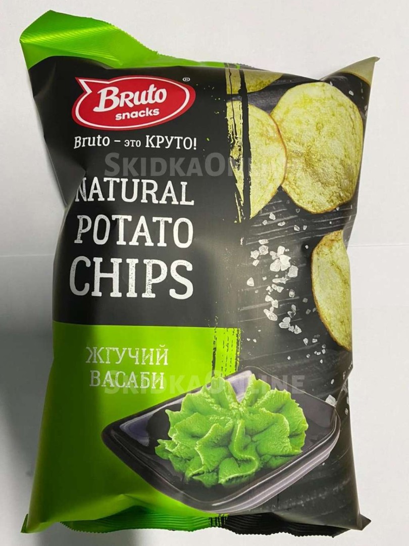 Картофель «Бруто» со вкусом васаби 130 гр. в Рязани
