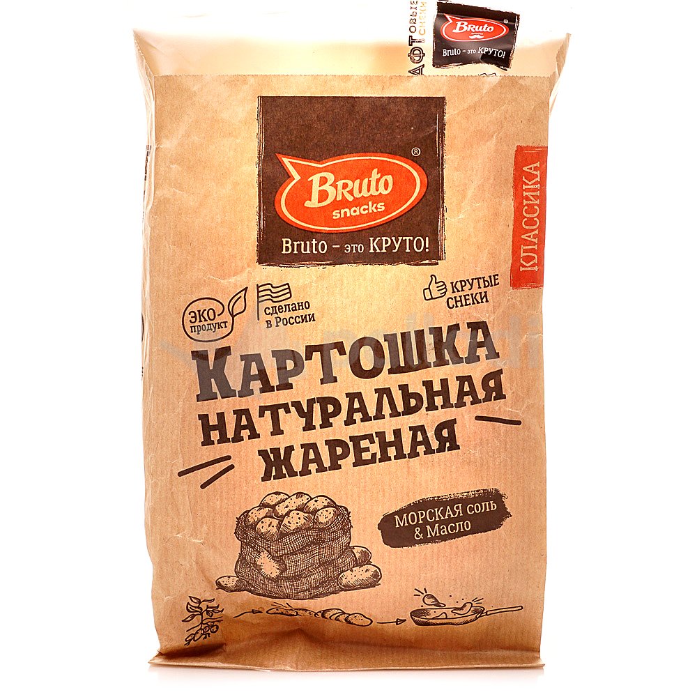 Картофель «Бруто» с солью 70 гр. в Рязани